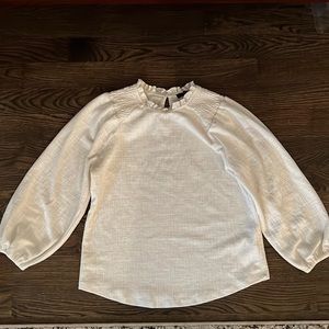 Current Air cream blouse